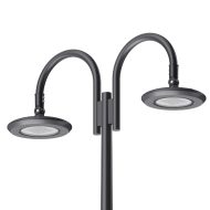 தலைமையில் தோட்ட விளக்கு